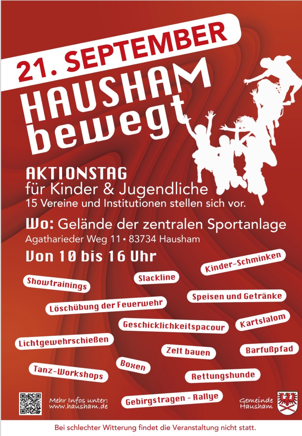 Hausham bewegt Flyer