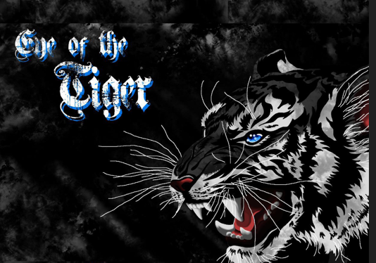 Zuschnitt Tiger ohne Datum